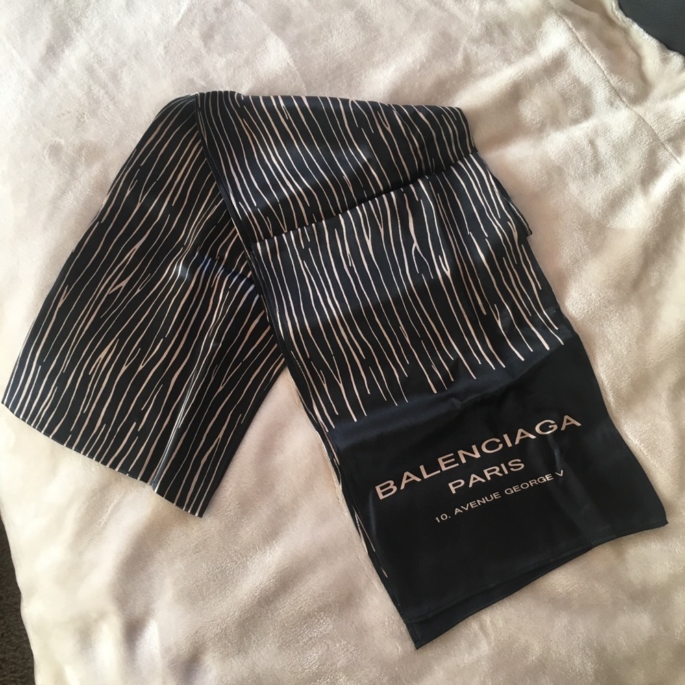 Balenciaga Silk Scarf